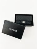 Porte Monnaie Chanel Noir Cuir Grainé 