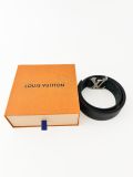 Ceinture Louis Vuitton Réversible Noir Double LV