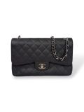 Grand Sac Chanel Timeless Jumbo Cuir Caviar Noir