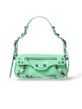 Sac Balenciaga Le Cagole XS Cuir Vert 