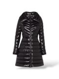 Doudoune Moncler Faucon Noir Verni