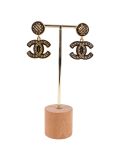 Boucles D'oreilles Chanel Dorée 