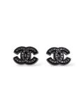 Boucles D'oreilles Chanel Noires