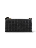 Sac Chanel East West Chocolate Bar Vintage 