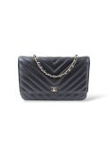Chanel Wallet On Chain Cuir Noir 