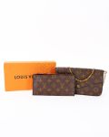 Sac Pochette Louis Vuitton Félicie Toile Monogram Marron 