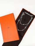 Collier Hermès Farandole En Argent 120 cm