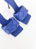 Mules À Talon Lido Bottega Veneta En Cuir Violet 41
