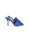 Mules À Talon Lido Bottega Veneta En Cuir Violet 41
