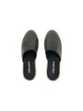 Espadrilles Prada Cuir Noir 37.5