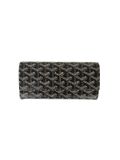 Portefeuille Long Goyard Noir Goyardine Varenne