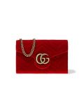 Sac Gucci Wallet On Chain Velour Rouge