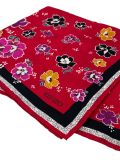 Foulard Carré En Soie Kenzo Multicolor