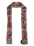 Echarpe Bandeau Louis Vuitton En Soie Beige