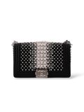 Sac à Bandoulière Chanel Boy En Satin Noir 