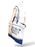 Sac Cabas Chanel Deauville Biarritz Venise Tote En Toile Éponge