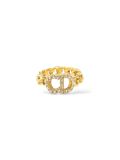 Bague Dior Clair De Lune Métal Dorée Taille 53