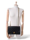 Chanel Diana En Cuir Noir 