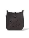 Hermès Mini Evelyne 16 Cuir Marron