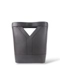 Sac à Bandoulière Saint Laurent Y Bucket Cuir Noir 