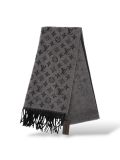 Écharpe Louis Vuitton Monogram Grise 