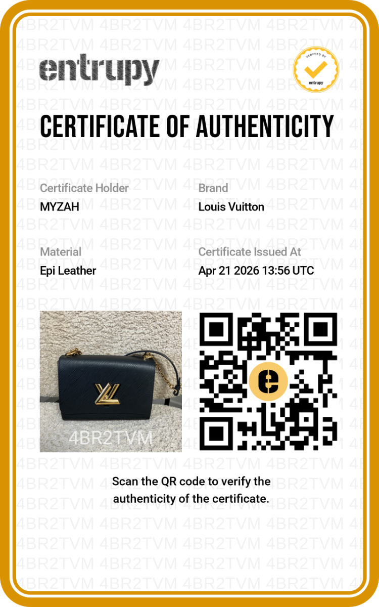 Louis Vuitton Twist MM Bag in Black Epi Leather | Myzah