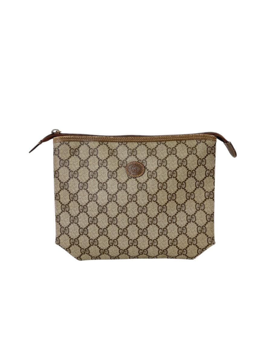 【グッチ】GGスプリーム ケース Gucci Pouch/Case in GG Supreme Canvas | Myzah