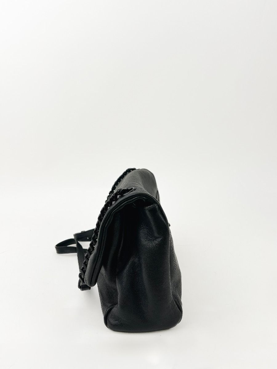 Sac Saint Laurent West Hollywood En Cuir Grainé Noir | Myzah