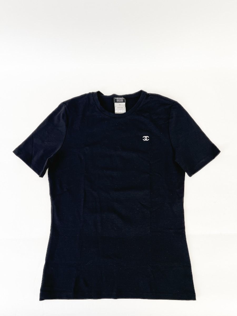 Chanel Short Sleeve Tee Size S | Myzah