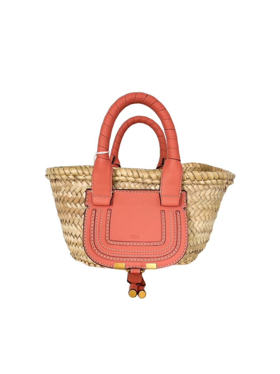 Chloé Mini Marcie Basket In raffia | Myzah