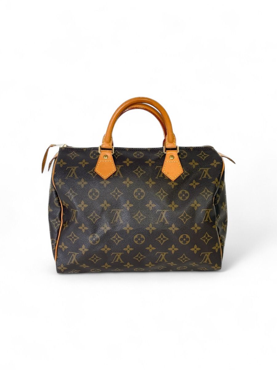 Louis Vuitton Speedy モノグラム ハンドバッグ30 Louis Vuitton Speedy 30 Monogram Canvas Bag | Myzah