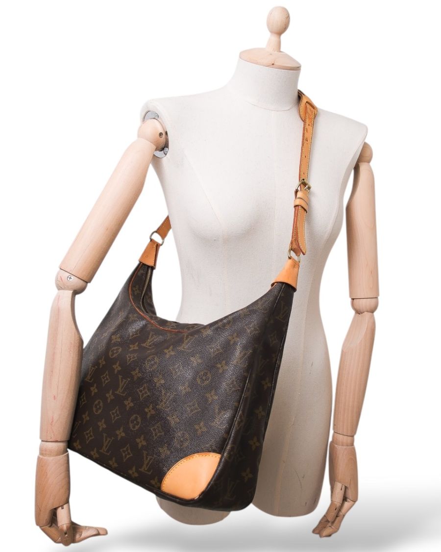 LOUIS VUITTON ブローニュ Boulogne PM Monogram Empreinte Leather