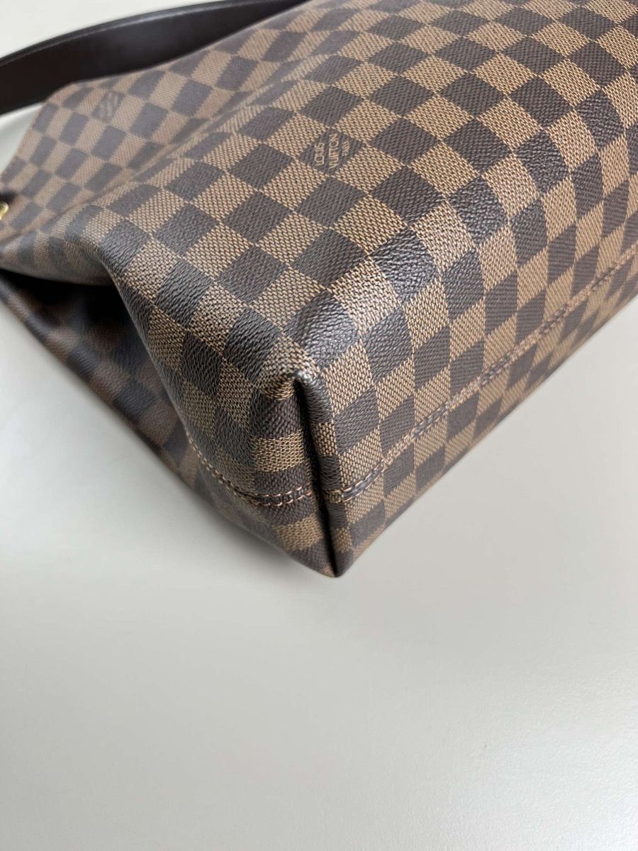 Sac Graceful PM en toile damier ébène - Louis Vuitton