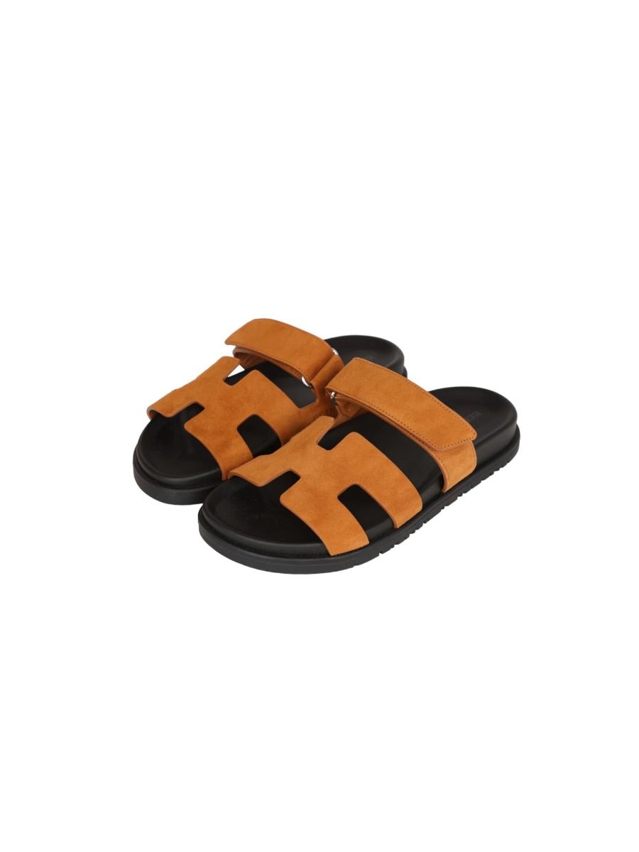 CHYPRE様 Chypre Sandals Hermès In Brown Suede 39 | Myzah