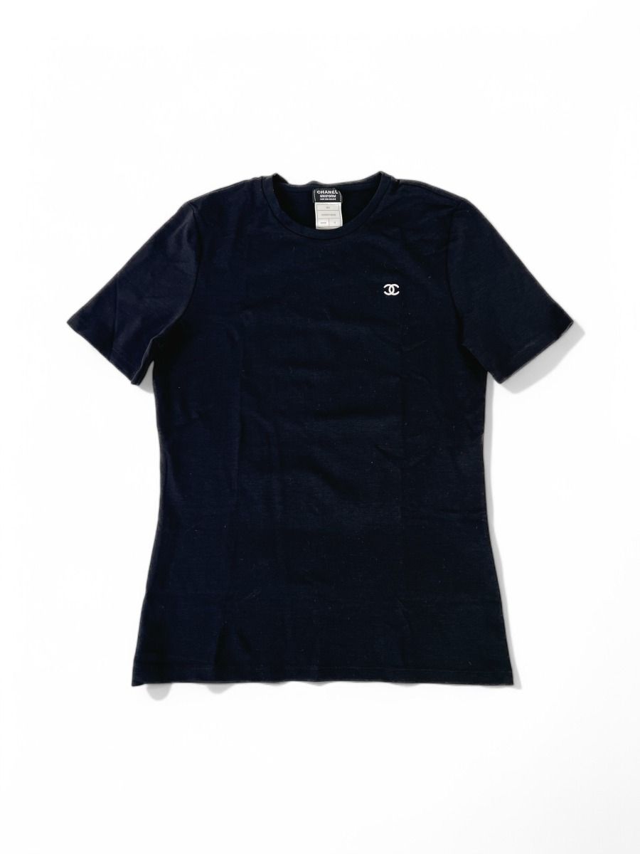 Chanel Short Sleeve Tee Size S | Myzah
