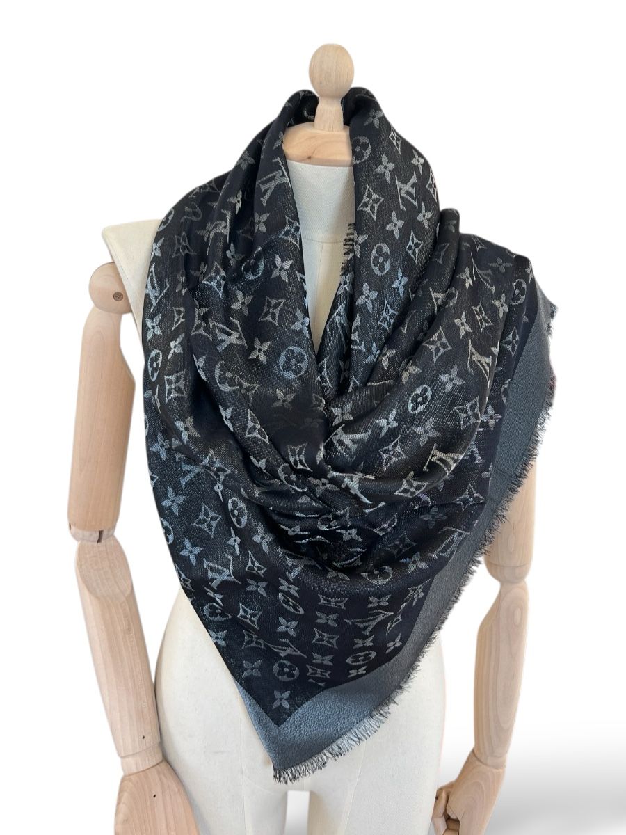 Louis Vuitton Monogram Shine Shawl | Myzah