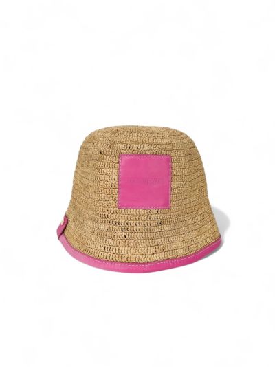 Jacquemus Neon Pink Soli Bob Size 58