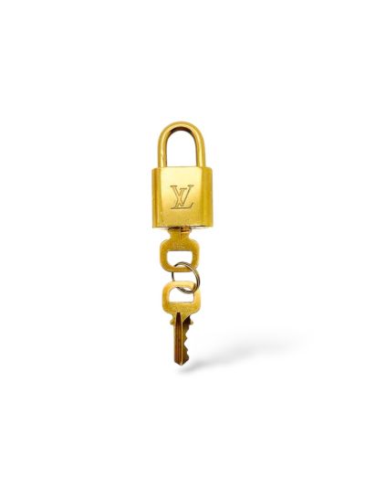 Louis Vuitton Charms Padlock Gold