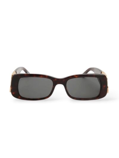 Balenciaga Dynasty Rectangular Sunglasses 