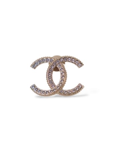  Chanel Rhinestone Pin Brooch 