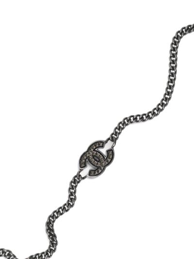 Ras De Cou Chanel CC Noir Matelassé