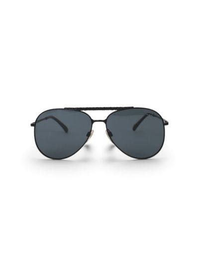 Lunette de Soleil Aviateur Chanel Noire