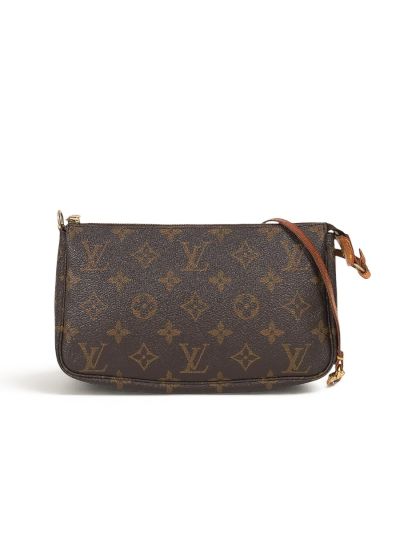 Louis Vuitton Monogram Canvas Clutch Bag  