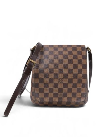 Sac à Bandoulière Louis Vuitton Musette Salsa En Toile Damier