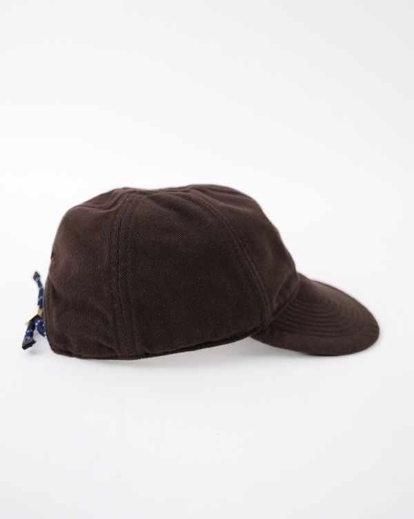 Casquette Miu Miu En Denim Marron