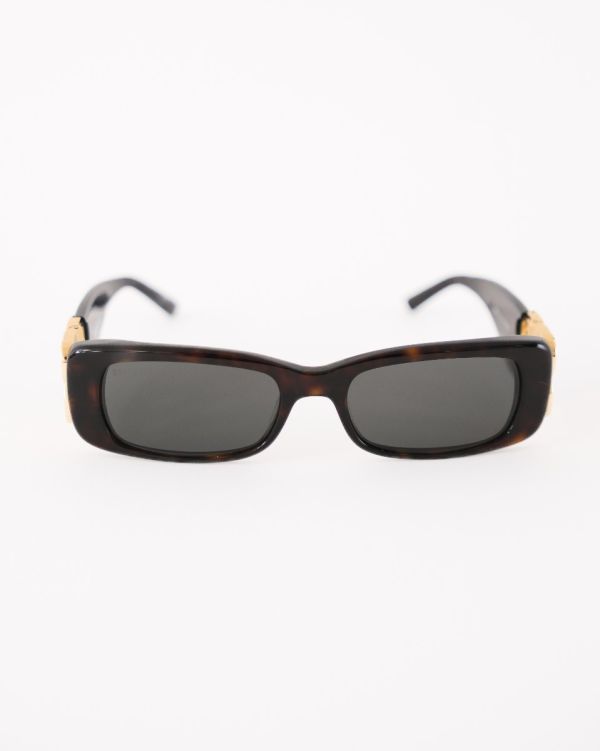 Lunettes De Soleil Balenciaga Dynasty Rectangles 