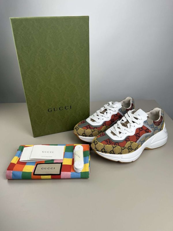 Myzah Gucci Baskets Gg Rython Monogram Pointure