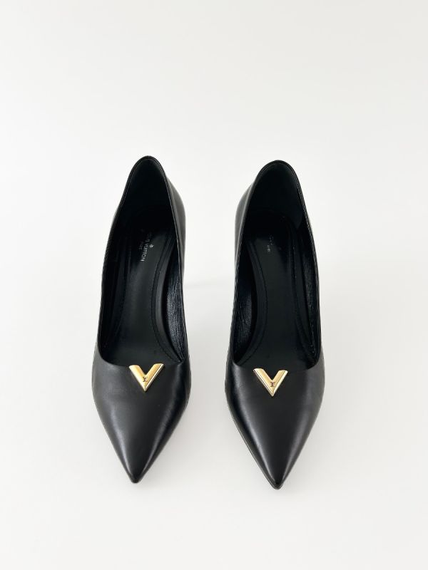 Escarpins Louis Vuitton Heartbreaker En Cuir Noir 