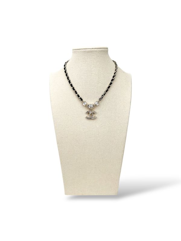 Ras De Cou Chanel Double CC Strass
