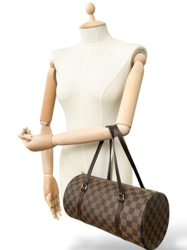 Sac Papillon GM Damier Ébène Marron